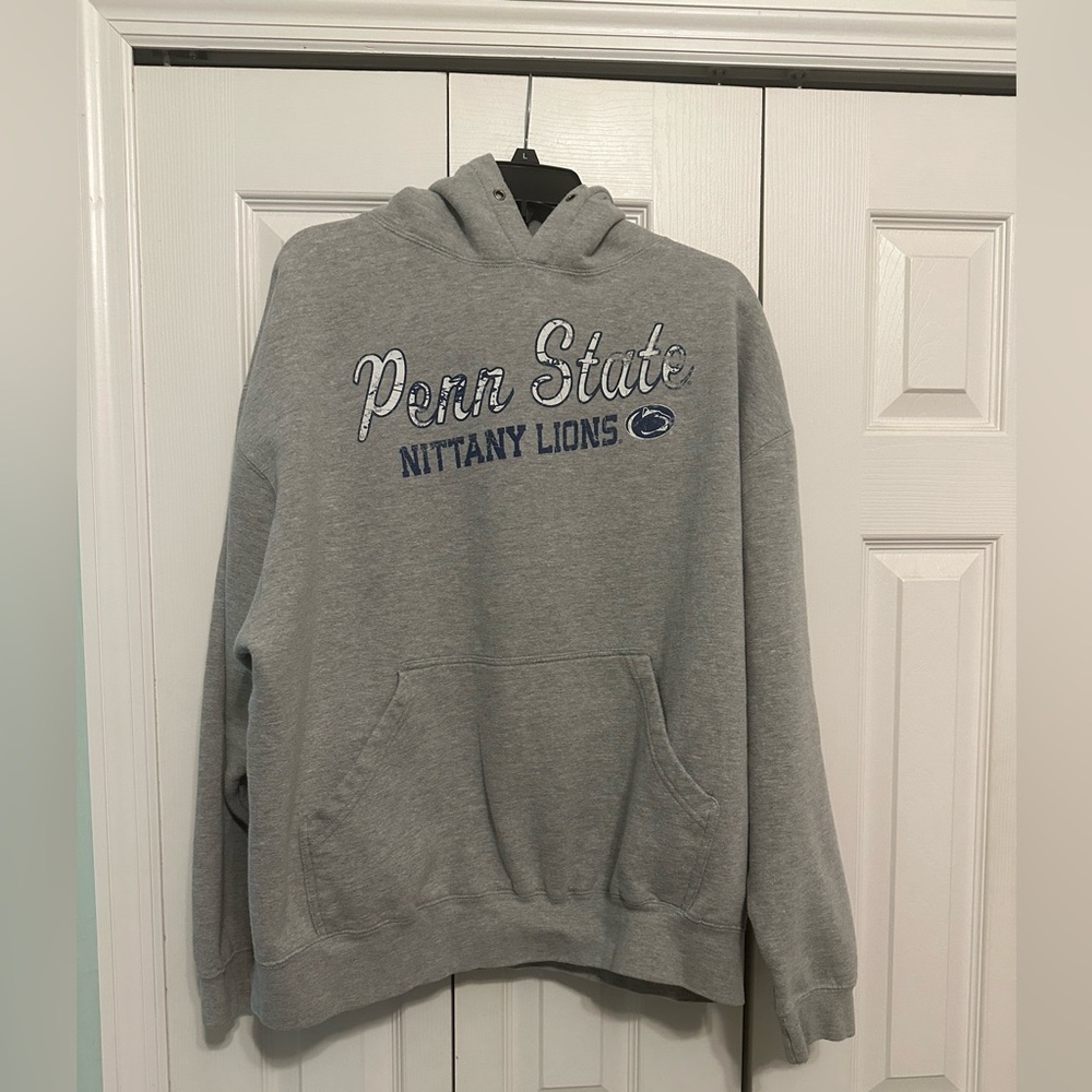 Penn State Nittany Lions Men's Gray Hoodie